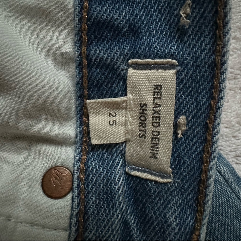 Madewell Relaxed Denim Shorts